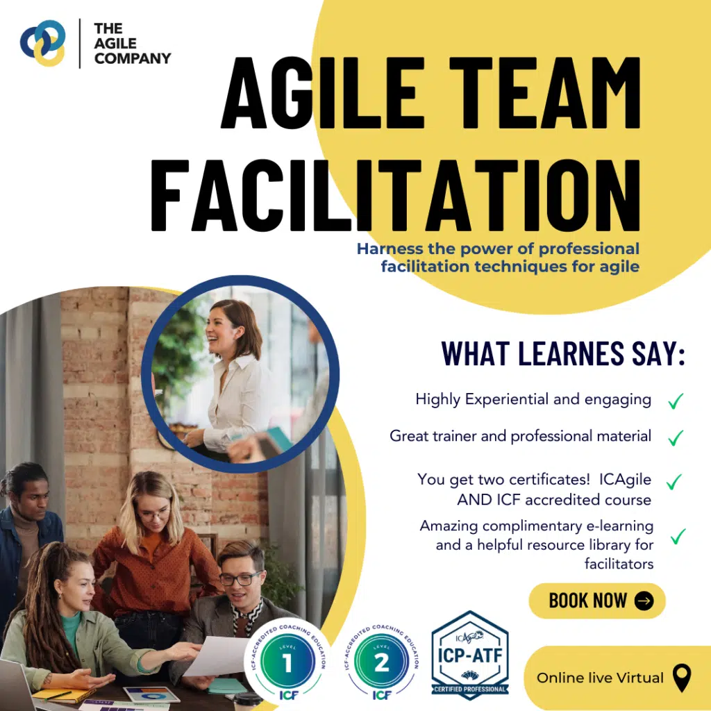 ICP-ATF Agile Team Facilitation