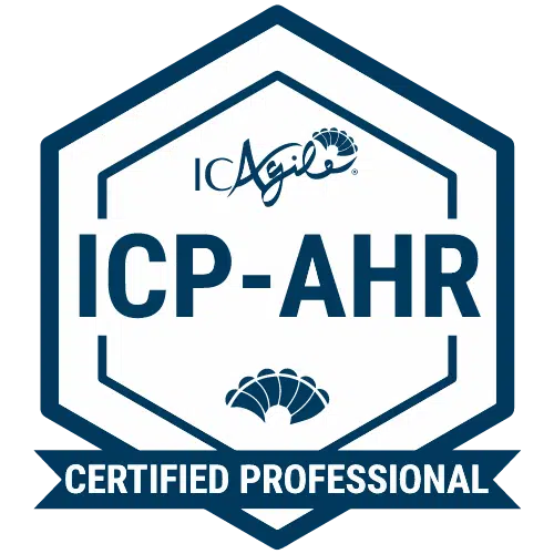 ICP-AHR certification badge