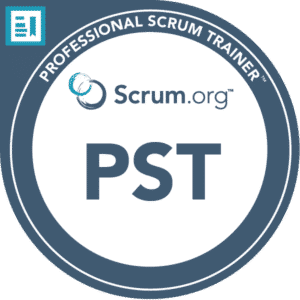 pst scrum badge