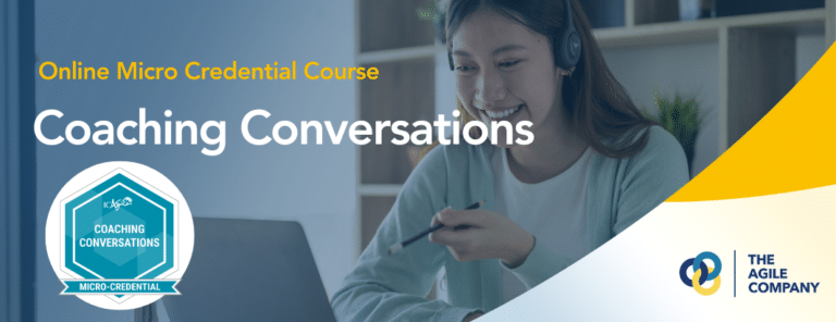 ICAgile Microcredential Coaching Conversations