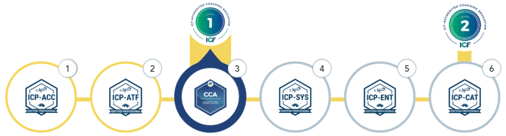 icf level1 steps coaching competencies