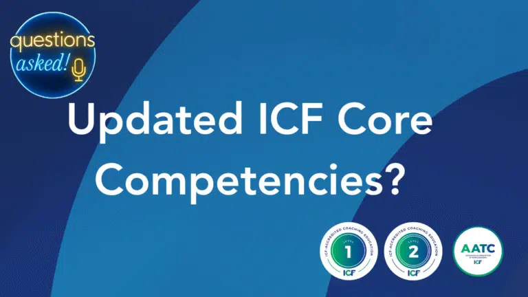 Updated ICF Core Competencies