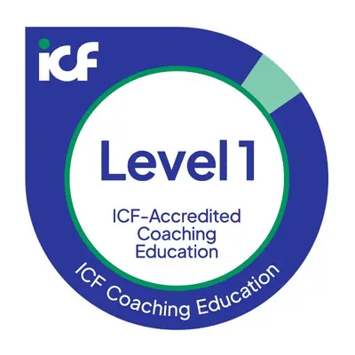 ICF-Level1-FastTrack certification badge