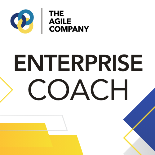 From Scrum Master to Enterprise Agile Coach certification badge